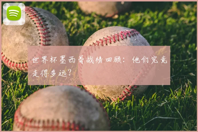世界杯墨西哥战绩回顾：他们究竟走得多远？